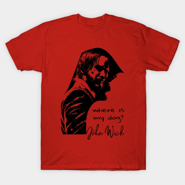 John Wick Desing T-Shirt by SGcreative